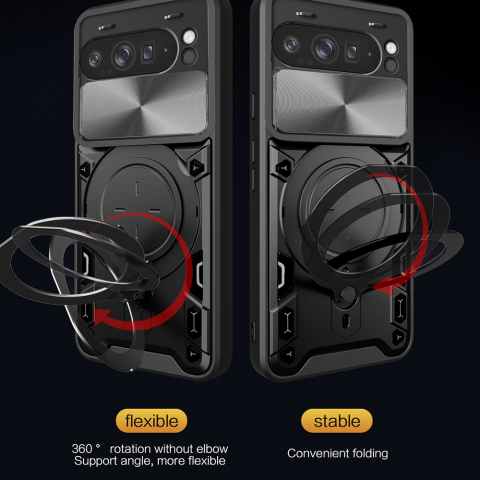 Husa pentru Honor Magic7 Pro - Techsuit CamGuard Pro - Black [3]