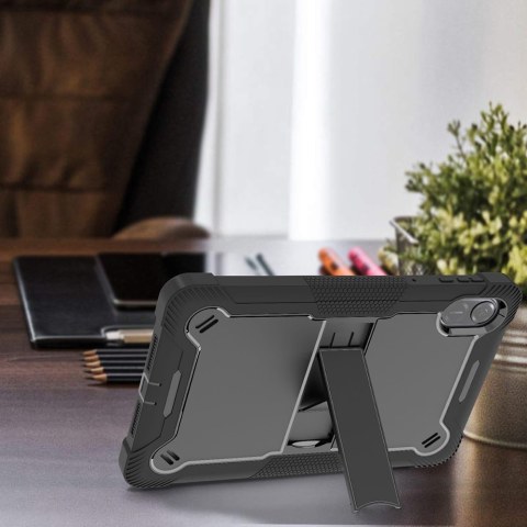 Husa pentru Honor Pad X8a + Folie - Techsuit Rugged TabShell - Black [1]