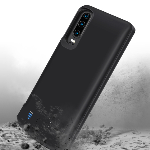 Husa pentru Huawei P30 Pro cu Baterie de 5000mAh - Techsuit Power Pro - Black [4]