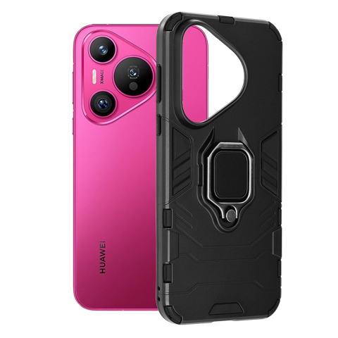 Huse & Folii Telefoane - Husa pentru Huawei Pura 70 - Techsuit Silicone Shield - Black