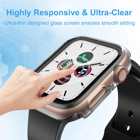 Husa pentru Huawei Watch Ultimate + Folie - Techsuit Defense360 Pro - Clear [3]