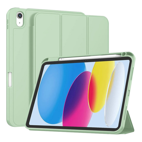 Accesorii Tablete & Laptopuri - Husa pentru iPad 10 (2022) 10.9 - Techsuit Flex Trifold - Matcha Green