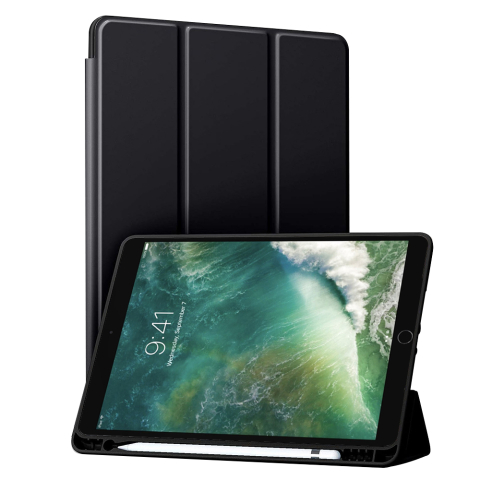 Huse Tablete - Husa pentru iPad Air 10.5 2019 / iPad Pro 10.5 2017 - Techsuit Flex Trifold - Black