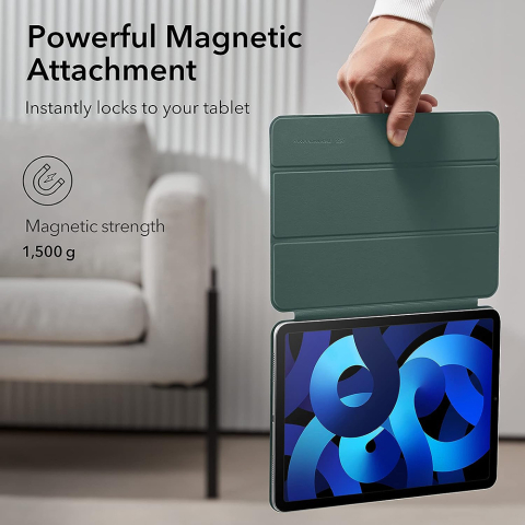 Husa pentru iPad Pro 11 2018 / iPad Air 4 / 5 / 11 (2020/2022/2024) - ESR Rebound Magnetic - Forest Green [2]
