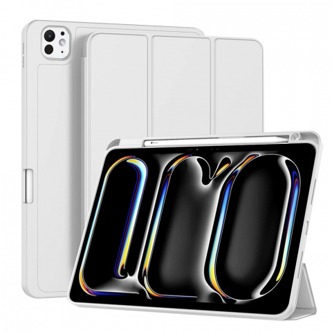 Huse Tablete - Husa pentru iPad Pro 11 (2024) - Techsuit Flex Trifold - Gri