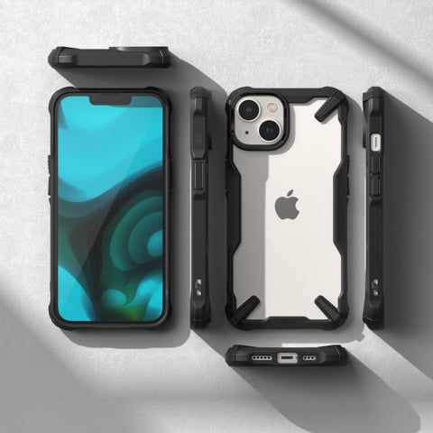 Husa pentru iPhone 14 - Ringke Fusion X - Black [3]