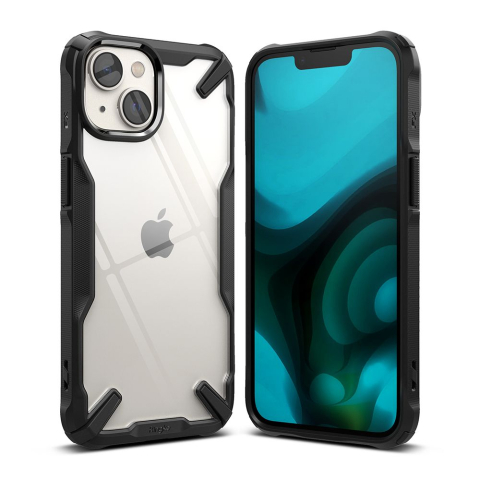 Husa pentru iPhone 14 - Ringke Fusion X - Black [2]