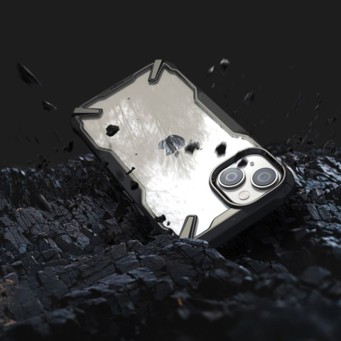 Husa pentru iPhone 14 - Ringke Fusion X - Black [5]