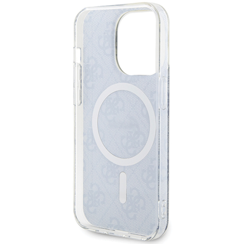 Husa pentru iPhone 15 - Guess IML 4G MagSafe  - Blue [2]