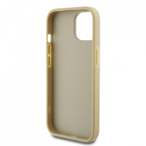 Husa pentru iPhone 15 Plus - Guess Glitter Script Big 4G - Gold [3]