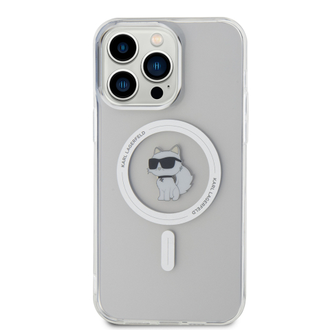 Husa pentru iPhone 15 Pro Max - Karl Lagerfeld IML MagSafe  - Transparent Choupette [2]