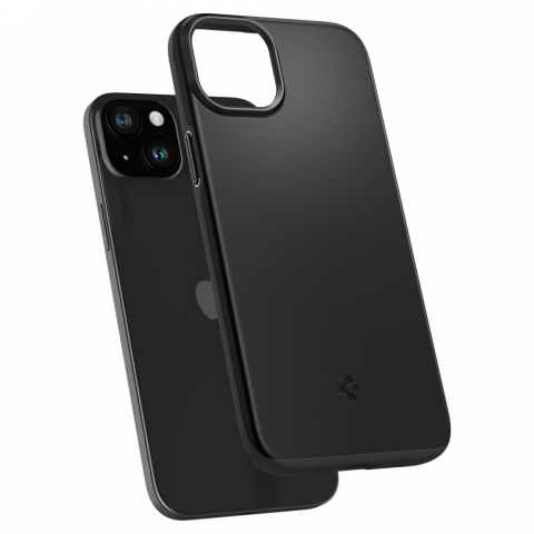 Husa pentru iPhone 15 - Spigen Thin Fit - Black [5]