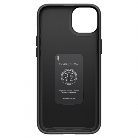 Husa pentru iPhone 15 - Spigen Thin Fit - Black [2]