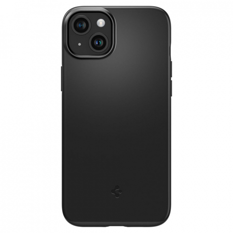 Husa pentru iPhone 15 - Spigen Thin Fit - Black [1]