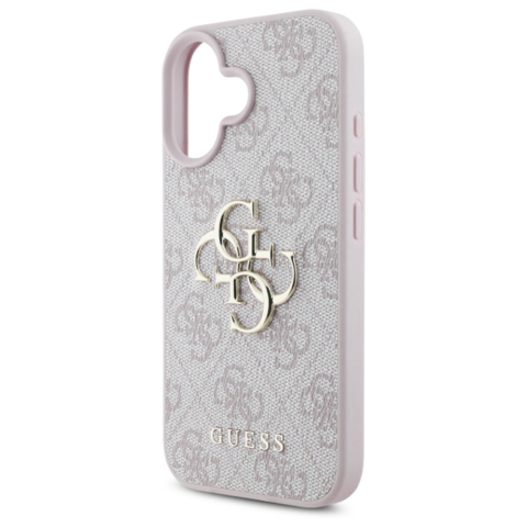 Husa pentru iPhone 16 - Guess Hardcase 4G Big Logo  - Pink [4]