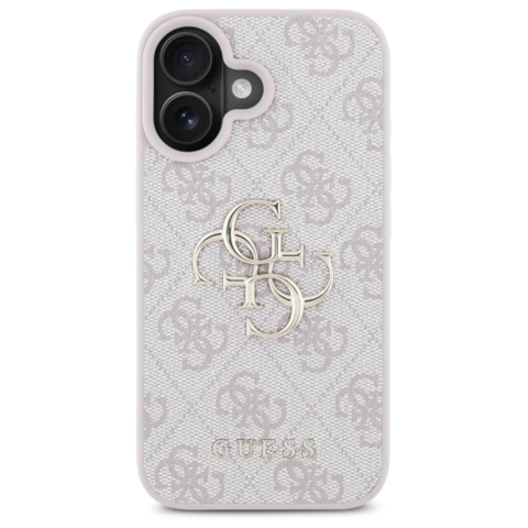 Husa pentru iPhone 16 Plus - Guess Hardcase 4G Big Logo  - Pink [3]