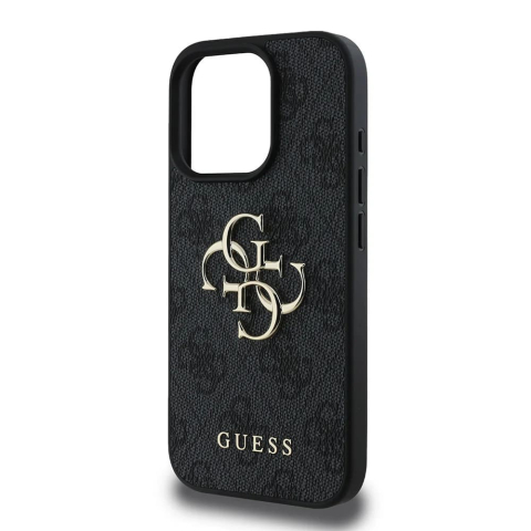 Husa pentru iPhone 16 Pro - Guess Hardcase 4G Big Logo  - Black [5]