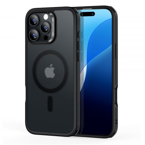Huse & Folii Telefoane - Husa pentru iPhone 16 Pro Max - ESR Classic Hybrid HaloLock - Frosted Black