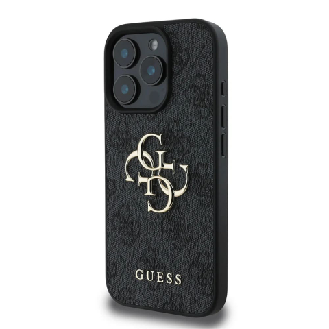 Husa pentru iPhone 16 Pro Max - Guess Hardcase 4G Big Logo  - Black [4]