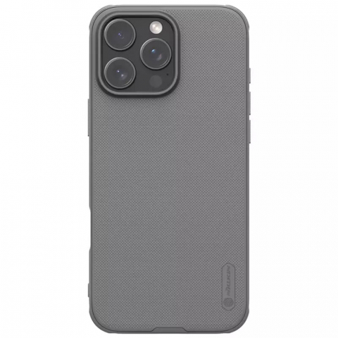 Huse & Folii Telefoane - Husa pentru iPhone 16 Pro Max - Nillkin Super Frosted Shield Pro - Titanium Gray