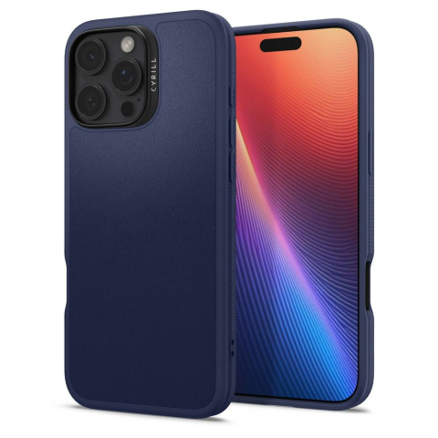 Husa pentru iPhone 16 Pro Max - Spigen Cyrill Kajuk MagSafe - Navy [1]