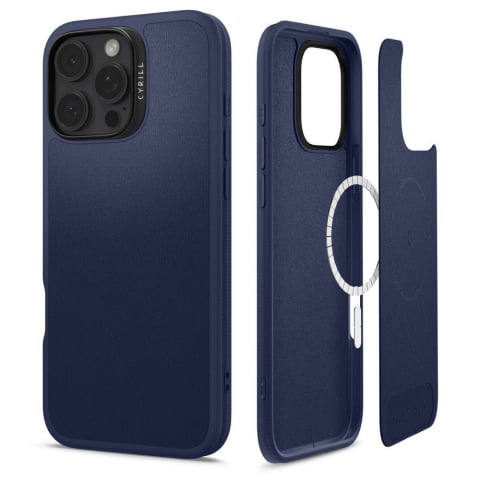 Huse telefoane - Husa pentru iPhone 16 Pro Max - Spigen Cyrill Kajuk MagSafe - Navy