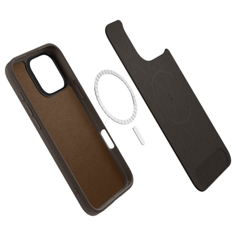 Husa pentru iPhone 16 Pro Max - Spigen Cyrill Kajuk MagSafe - Saddle Brown [6]