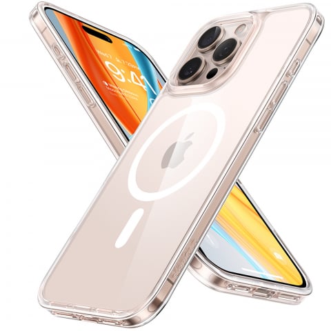 Huse & Folii Telefoane - Husa pentru iPhone 16 Pro Max - Torras Diamond MagSafe Series - Clear