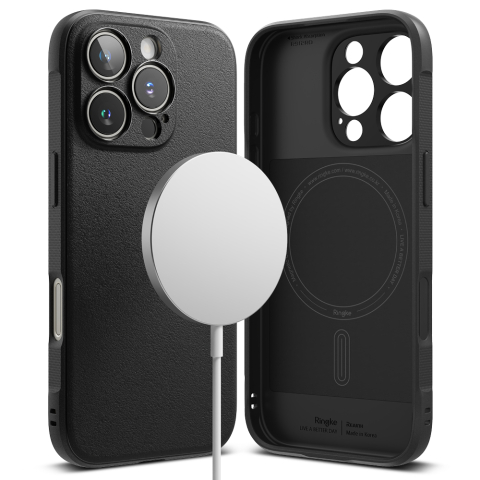 Huse & Folii Telefoane - Husa pentru iPhone 16 Pro - Ringke Onyx MagSafe - Black