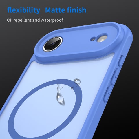 Husa pentru iPhone 17 Air - Techsuit HaloFrost II MagSafe - Sky Blue [3]