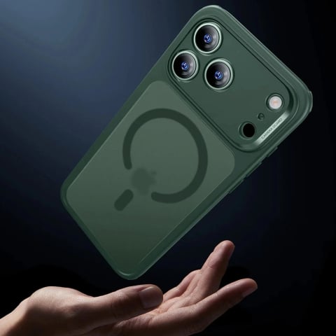 Husa pentru iPhone 17 Pro Max - ESR Classic Hybrid HaloLock - Frosted Green [6]
