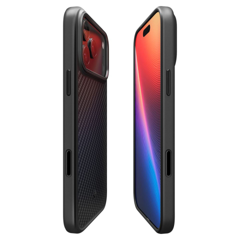 Husa pentru iPhone 17 Pro Max - Spigen Enzo Aramid "T" MagSafe - Black [6]