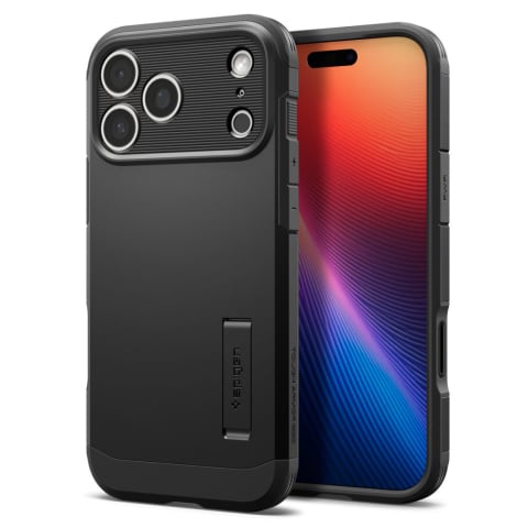 Husa pentru iPhone 17 Pro Max - Spigen Tough Armor "T"  MagSafe - Black [1]