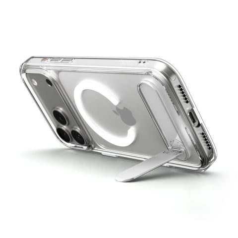 Husa pentru iPhone 17 Pro Max - Spigen Ultra Hybrid S MagSafe - Clear/White [5]