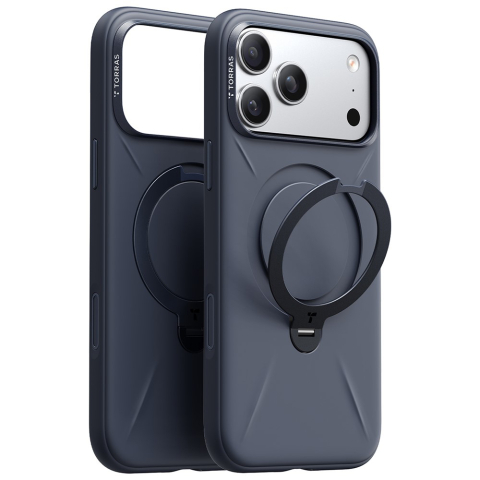 Husa pentru iPhone 17 Pro Max - Torras QPRO Silicone Series - Navy Blue