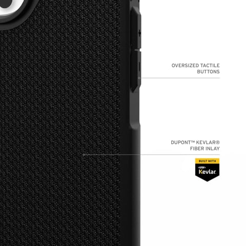 Husa pentru iPhone 17 Pro Max - UAG Metropolis LT Magsafe - Kevlar Black [4]