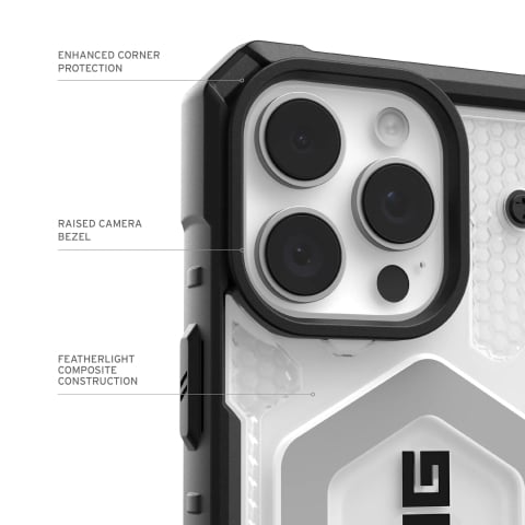 Husa pentru iPhone 17 Pro Max - UAG Pathfinder Clear MagSafe - Ice [2]