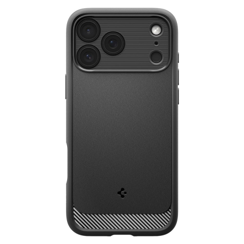 Husa pentru iPhone 17 Pro - Spigen Rugged Armor MagSafe - Matte Black [1]