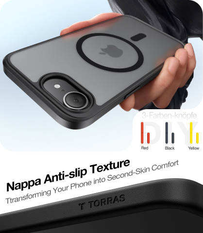 Husa pentru iPhone 17 - Torras Guardian Magnetic Series - Clear [4]