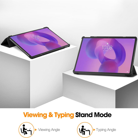 Husa pentru Lenovo Idea Tab Pro 12.7 (2025) - Techsuit FoldPro - Black [4]