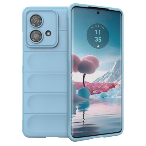 Huse & Folii Telefoane - Husa pentru Motorola Edge 40 Neo - Techsuit Magic Shield - Bleu