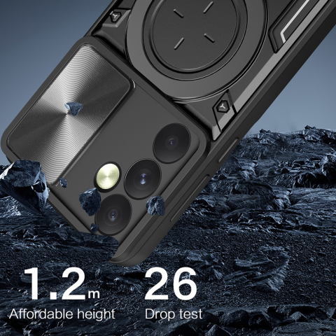 Husa pentru Motorola Edge 50 - Techsuit CamGuard Pro - Black [4]