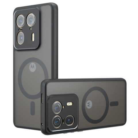 Huse & Folii Telefoane - Husa pentru Motorola Edge 50 Ultra - Techsuit PureFrost MagSafe - Frosted Black