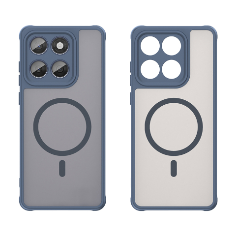 Husa pentru Motorola Edge 60 / 60 Fusion - Techsuit HaloFrost II MagSafe - Navy Blue [1]