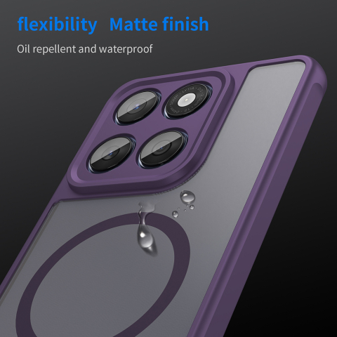 Husa pentru Motorola Edge 60 / 60 Fusion - Techsuit HaloFrost II MagSafe - Purple [5]