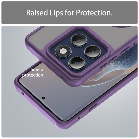 Husa pentru Motorola Edge 60 Pro - Techsuit HaloFrost II MagSafe - Purple [2]