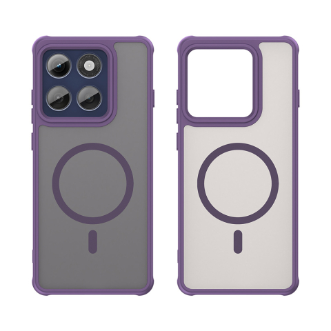 Husa pentru Motorola Edge 60 Pro - Techsuit HaloFrost II MagSafe - Purple [1]