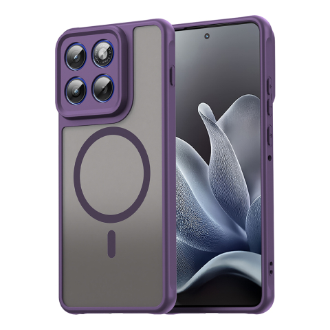 Huse telefoane - Husa pentru Motorola Edge 70 - Techsuit HaloFrost II MagSafe - Purple