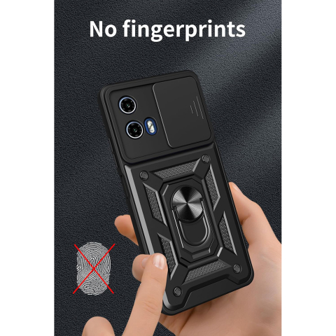 Husa pentru Motorola Moto G15 / G15 Power - Techsuit CamShield Series - Black [5]