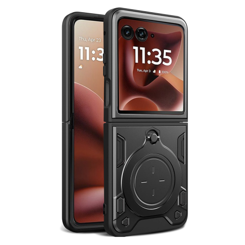 Huse & Folii Telefoane - Husa pentru Motorola Razr 60 Ultra - Techsuit CamGuard Pro - Black